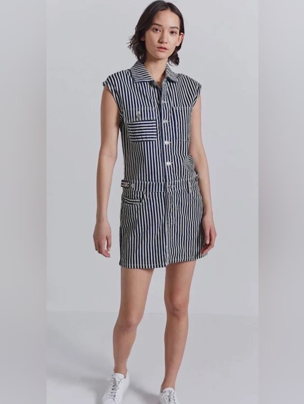 Current/Elliott The Sleeveless Jumpsuit Dress Size 2